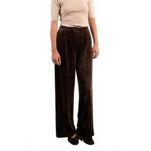 NEW MOLLY BRACKEN velvet pant in brown